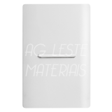 Conjunto Interruptor Paralelo Horizontal 4x2 - Novara Branco Total